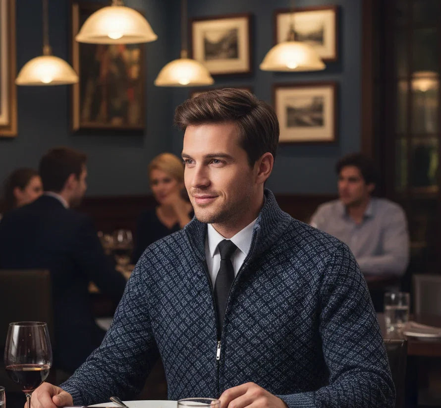 Oliver | Luxusný neformálny cardigan