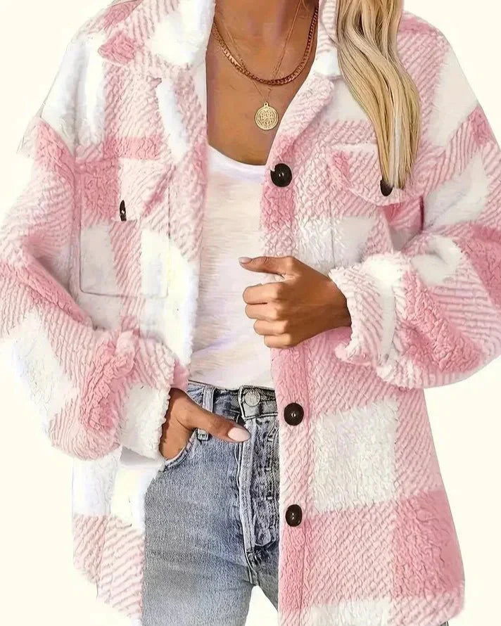 Gitte | Casaco de fleece estiloso