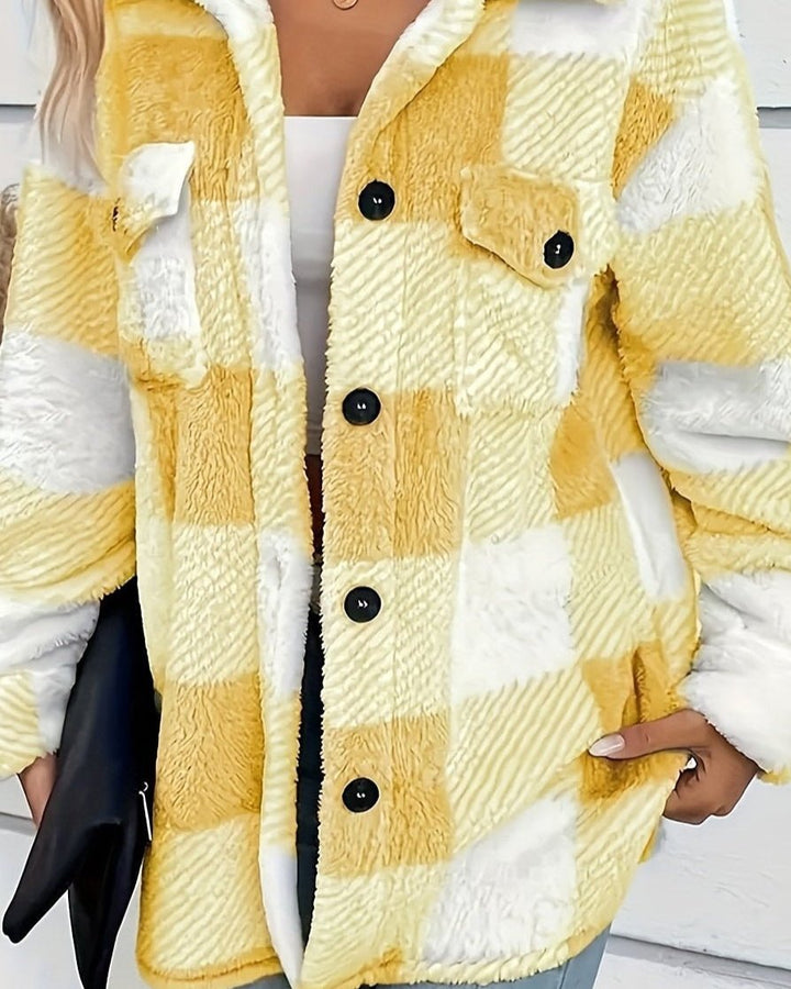 Gitte | Casaco de fleece estiloso