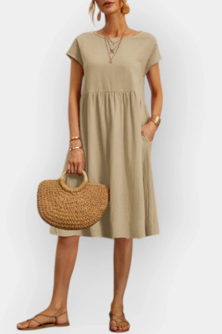 Filipa | Letné vintage midi šaty