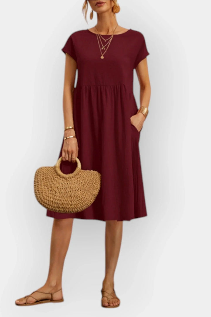 Filipa | Letné vintage midi šaty