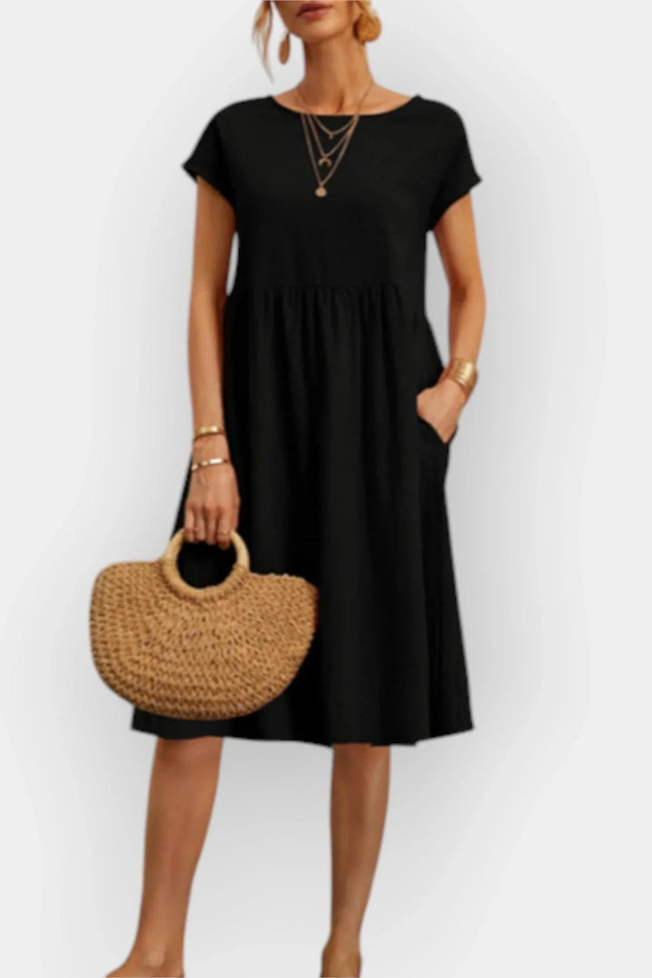 Filipa | Letné vintage midi šaty