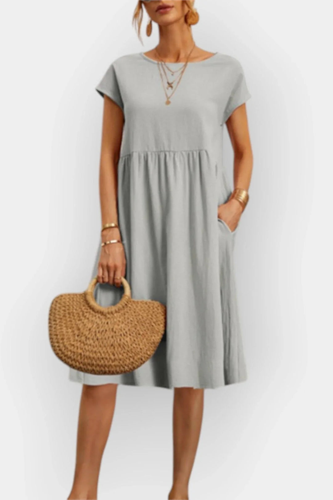 Filipa | Letné vintage midi šaty