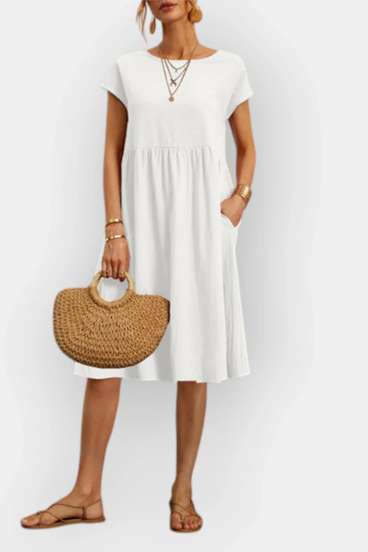 Filipa | Letné vintage midi šaty