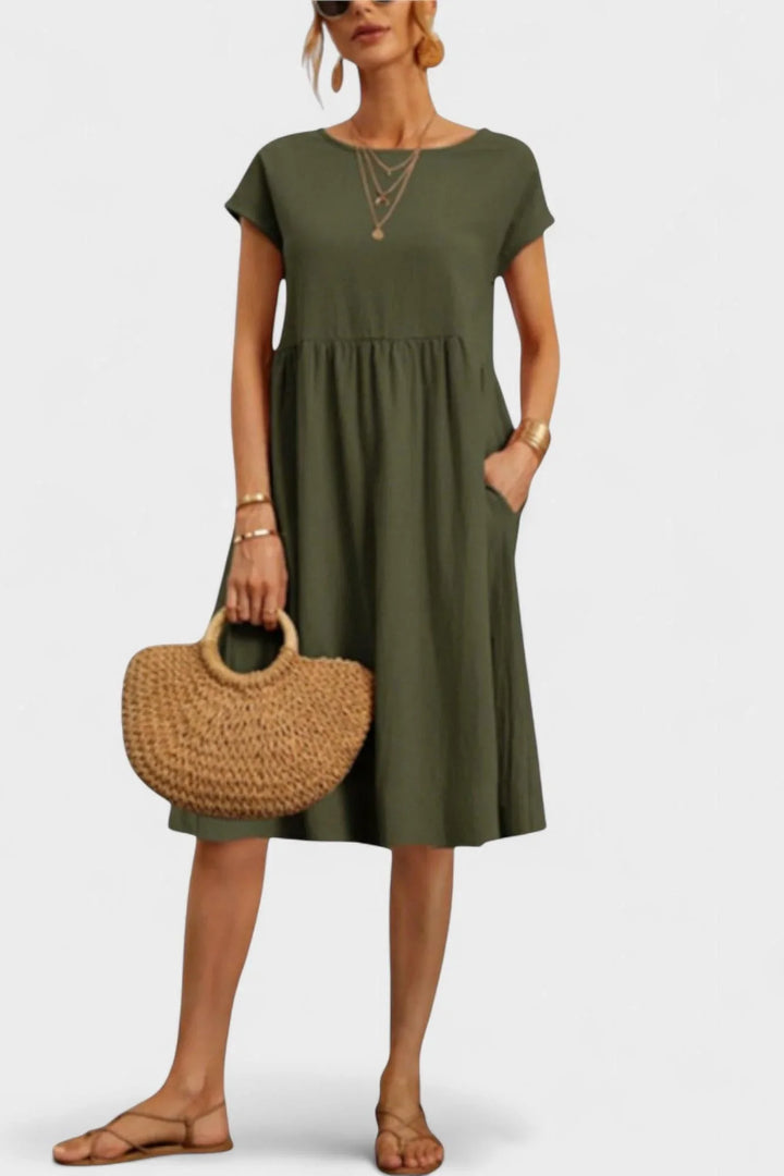 Filipa | Letné vintage midi šaty
