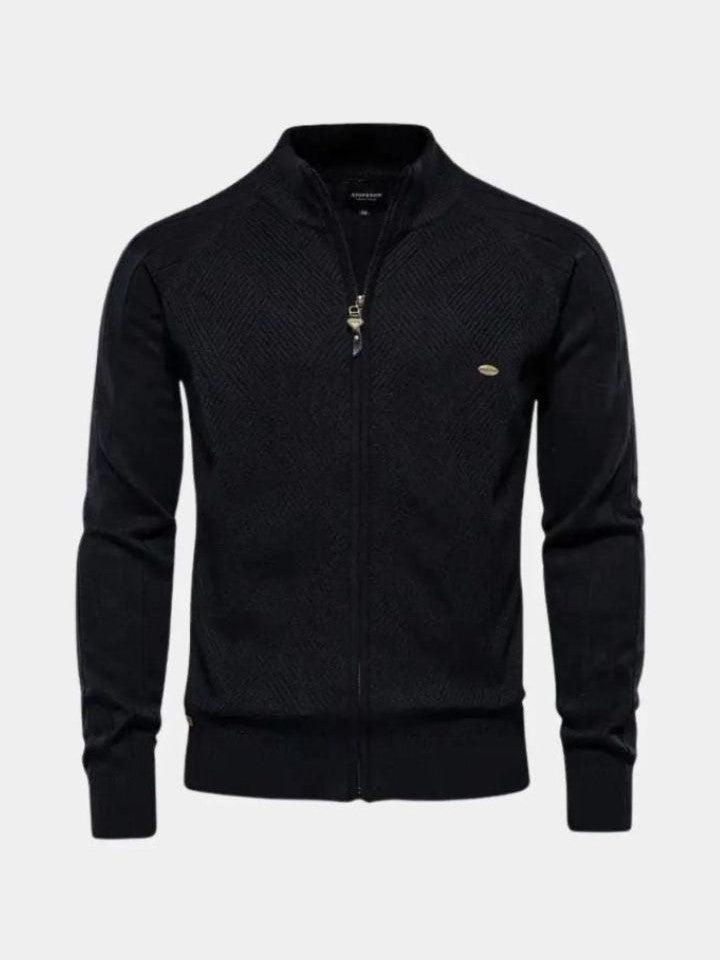 Jacquard™ | Pletený kardigán so zapínaním