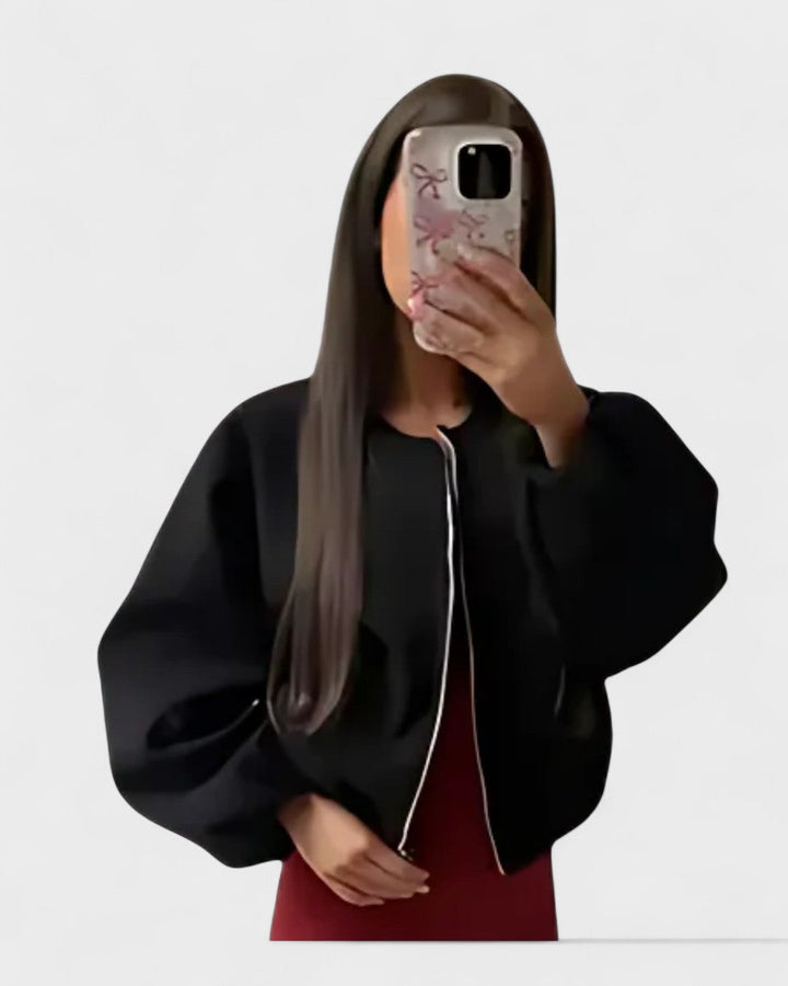 Katrine™ | Jaqueta bomber curta