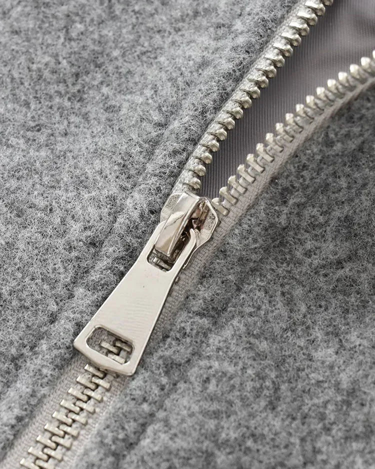 Katrine™ | Jaqueta bomber curta