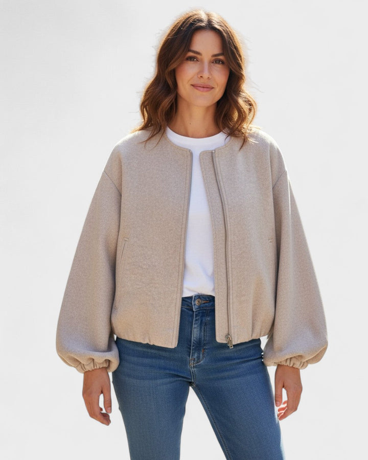 Katrine™ | Jaqueta bomber curta
