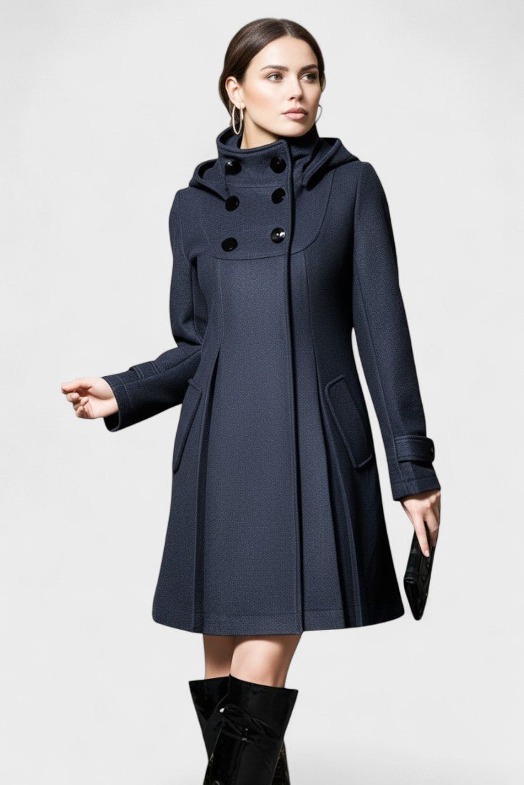 Lenka  | Elegantná bunda s kapucňou