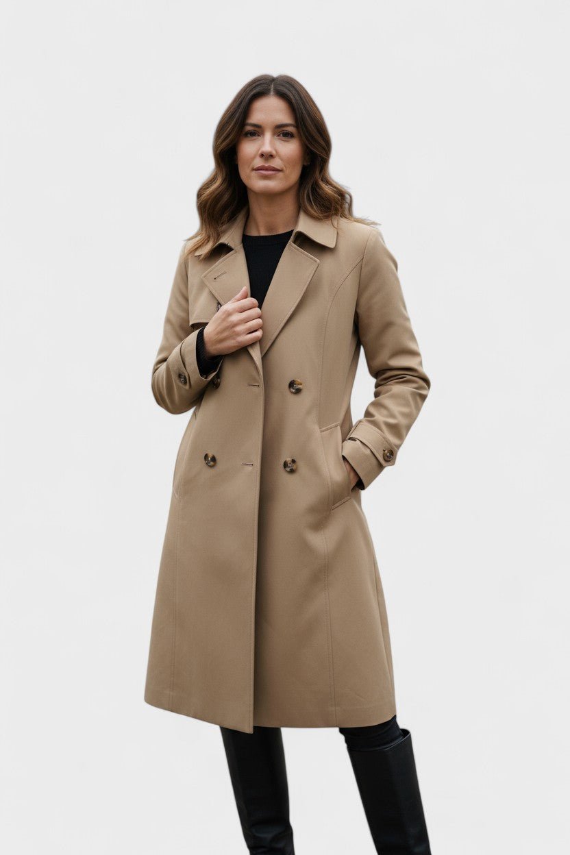 Luisa  | Trenčkot elegantný v klasickom dizajne
