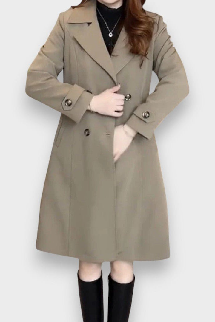Luisa  | Trenčkot elegantný v klasickom dizajne