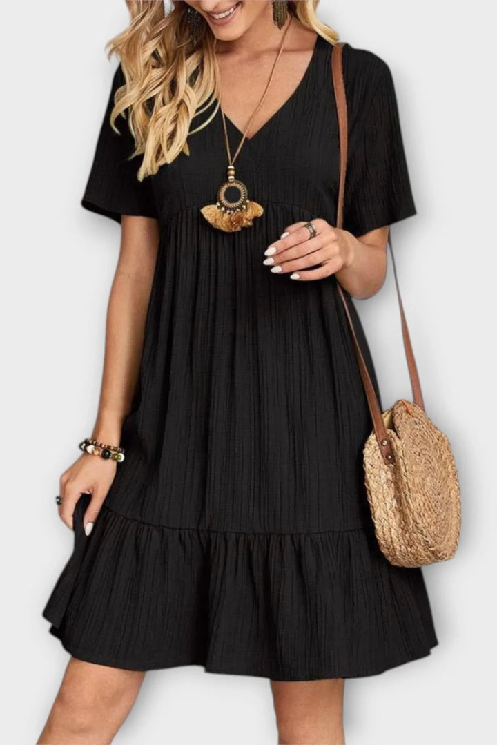 Mariana | Boho fialové letné šaty