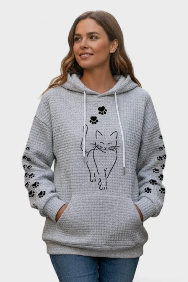 Malou™ | Teplá mikina s kapucňou