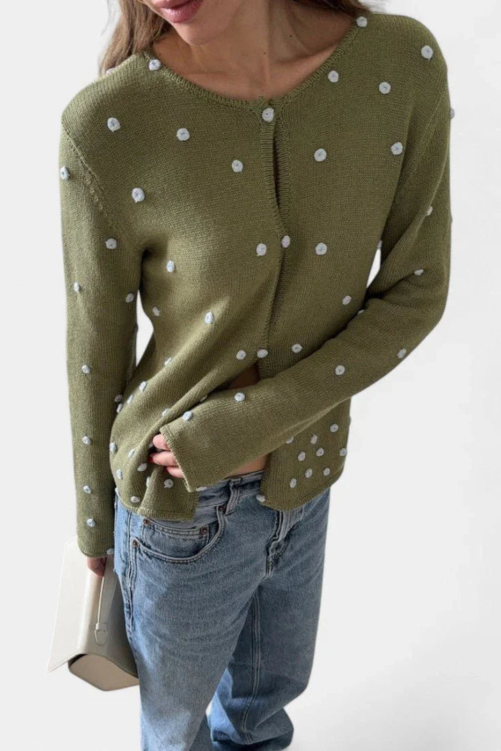 Mille | romantický cardigan