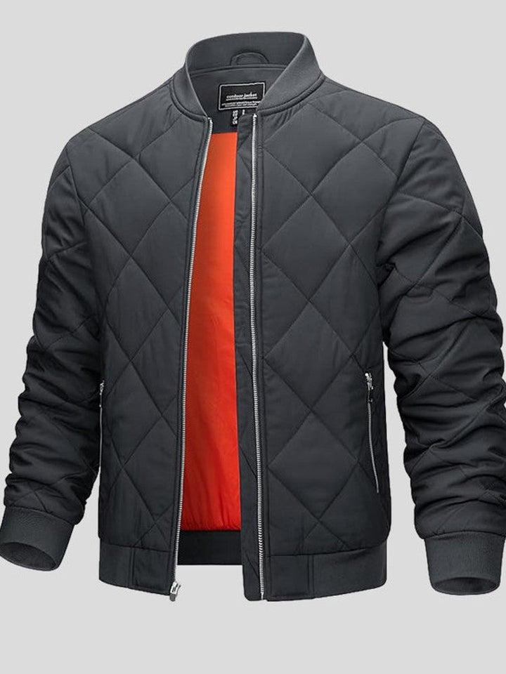 Morten™ | elegantná podšitá bomber bunda