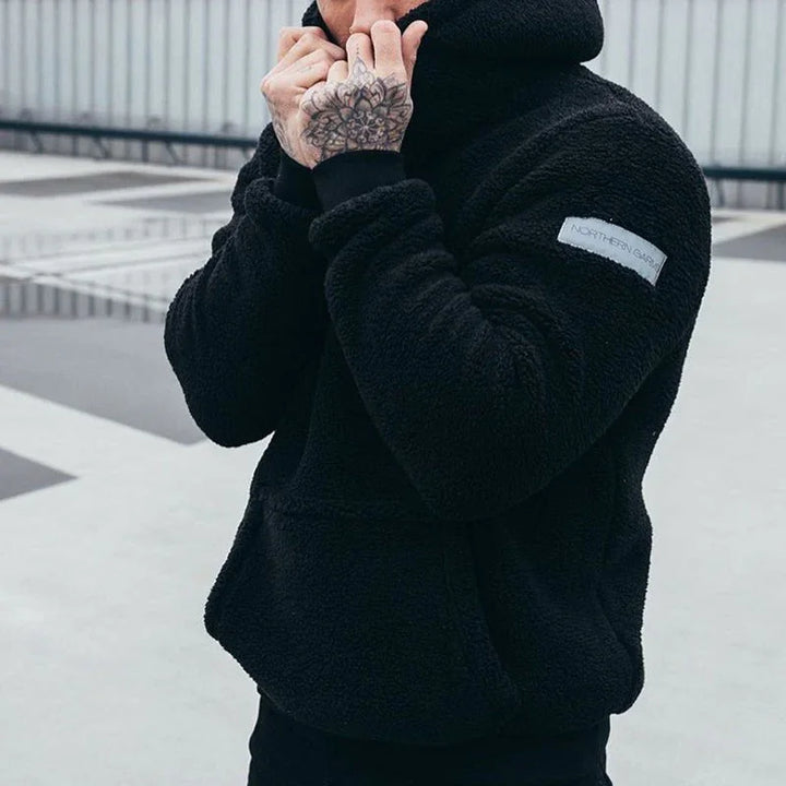 Pánsky hoodie – pohodlný