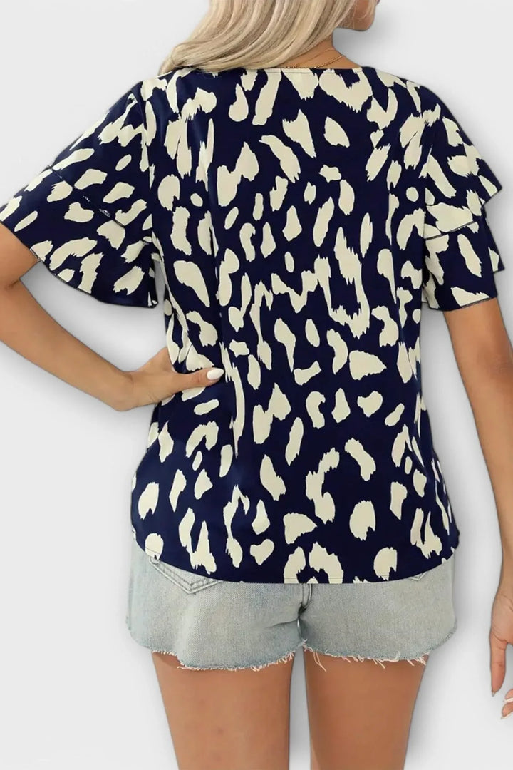 Nora | top s leopardím vzorom
