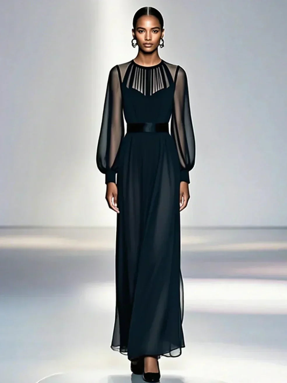 Cira – Elegantné, ležérne maxi šaty