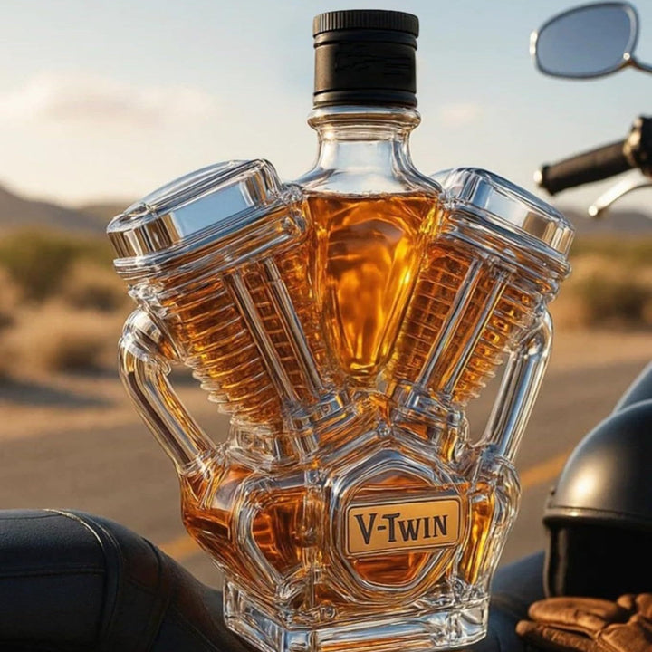 Domáce whisky - motor V-twin
