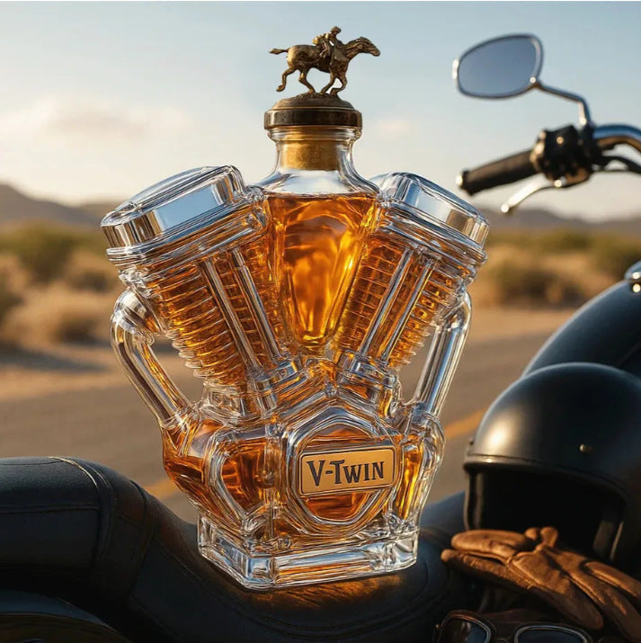 Domáce whisky - motor V-twin