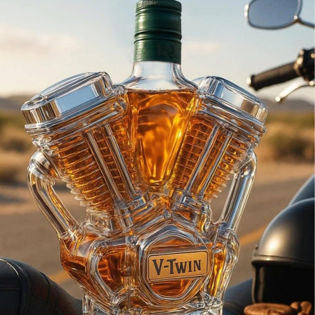 Domáce whisky - motor V-twin