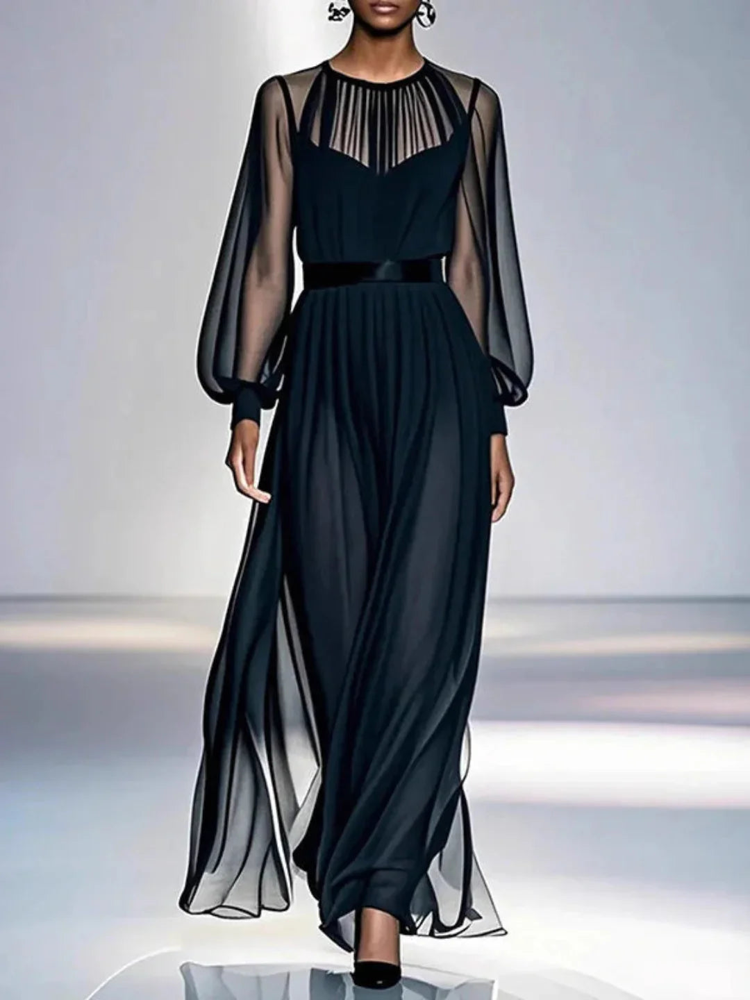 Cira – Elegantné, ležérne maxi šaty