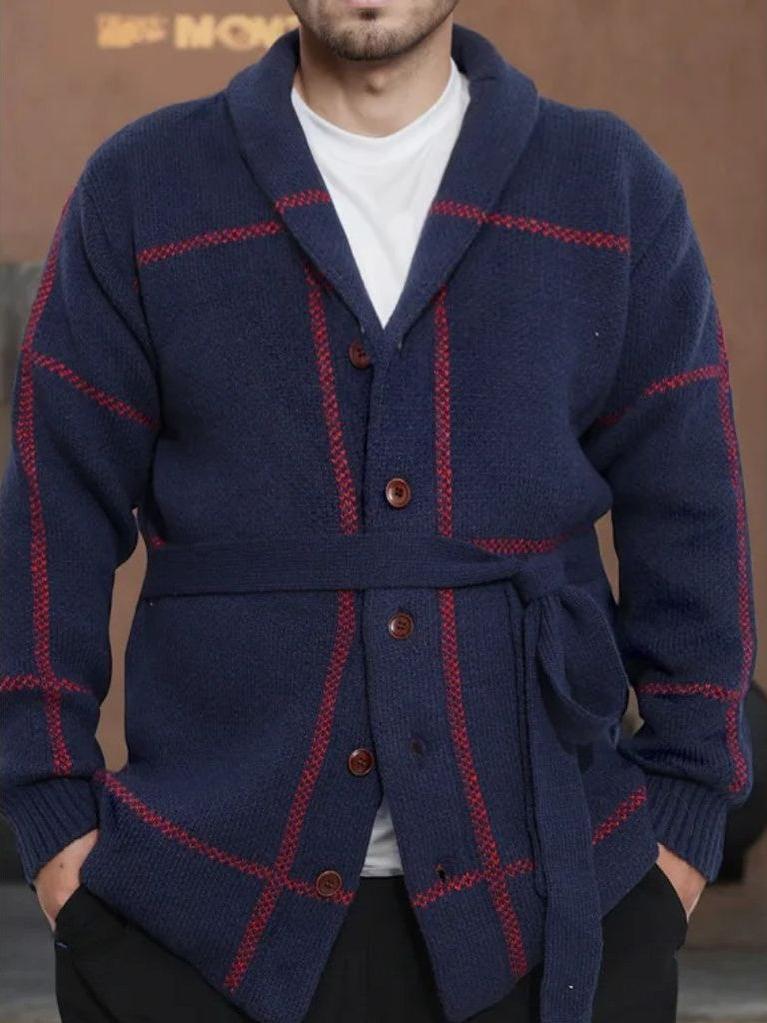 Rom™ | Pletený kabát s opaskom