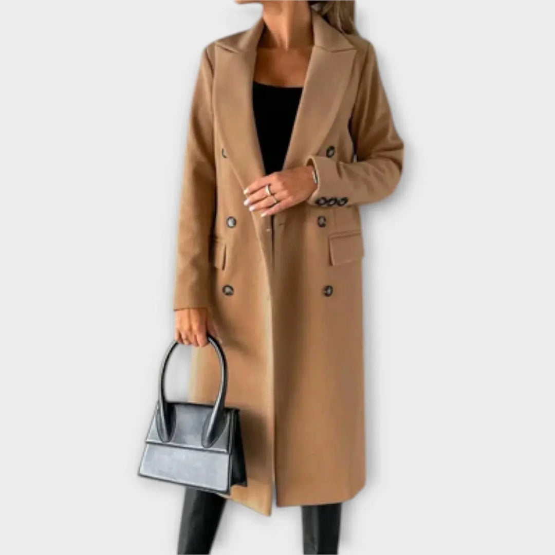 Judith - Elegantný vlnený kabát