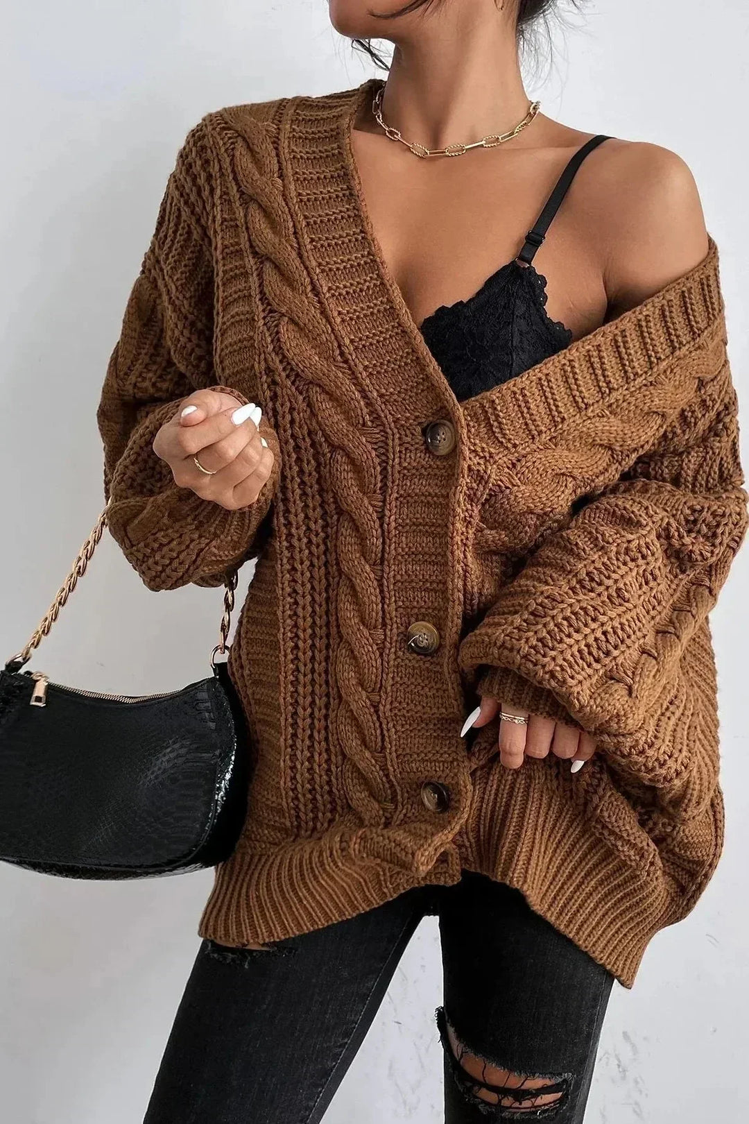 Saga | Kardigán oversize