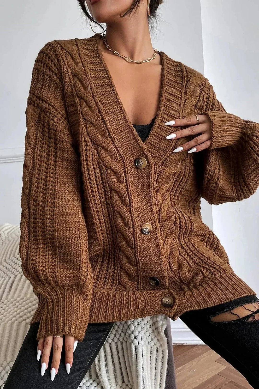 Saga | Kardigán oversize