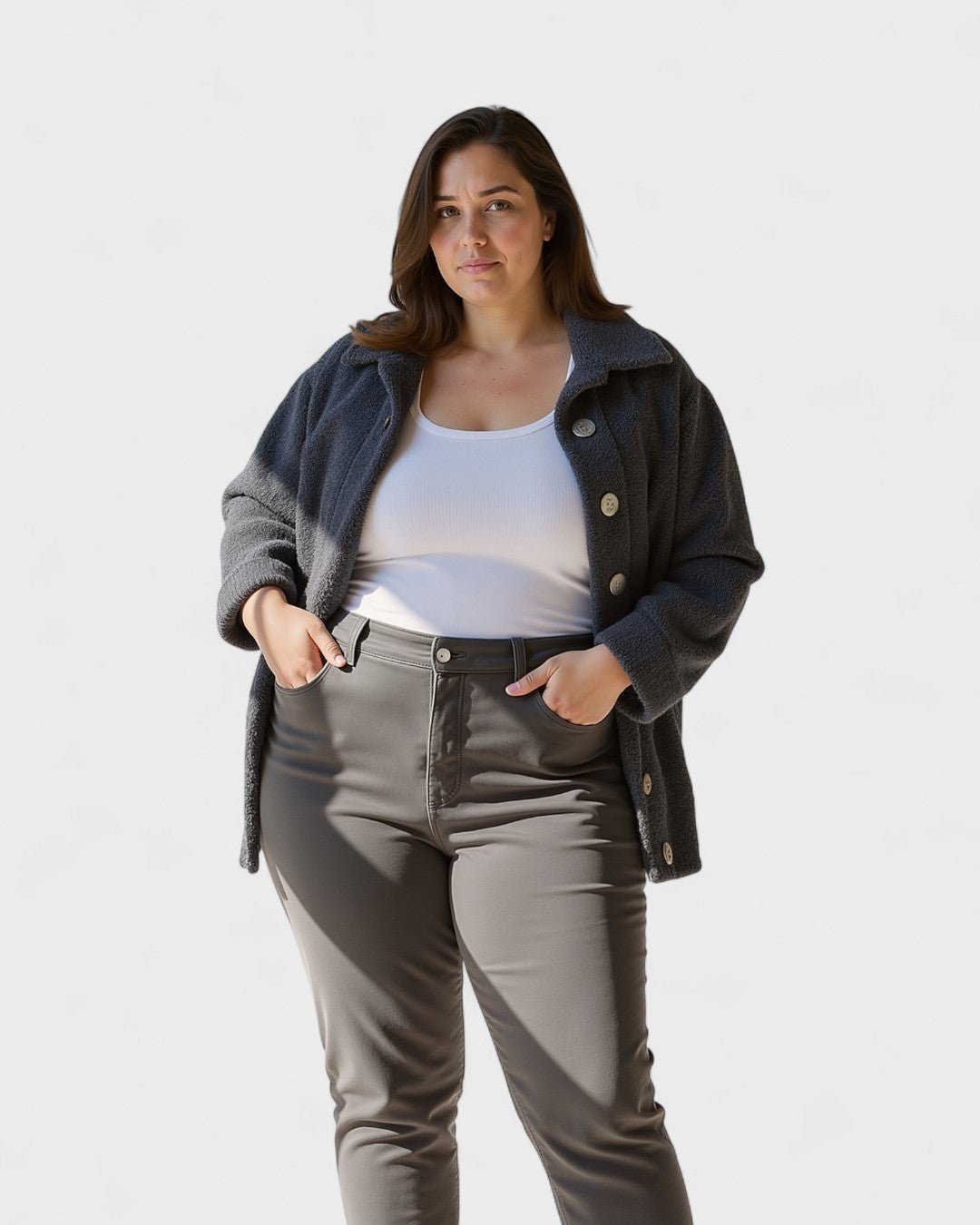 Selina | Casaco de Fleece