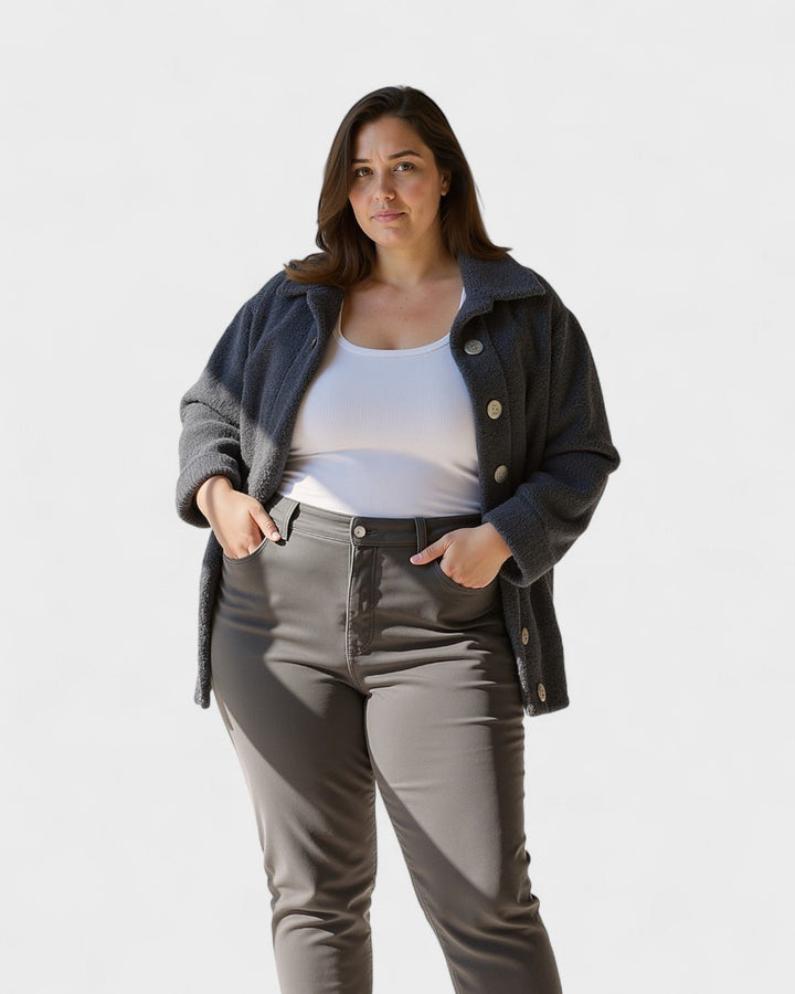 Selina | Casaco de Fleece