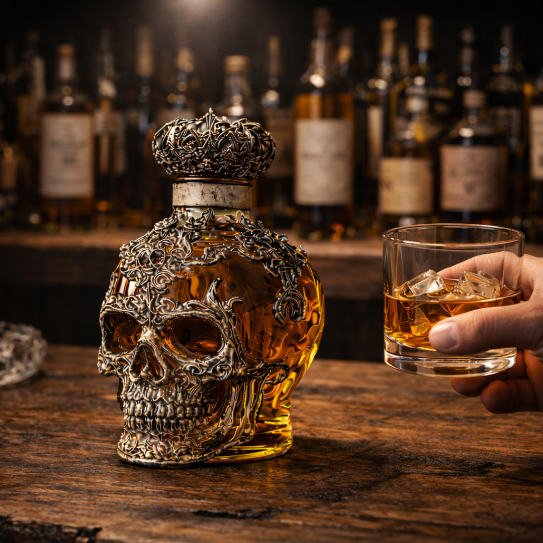 Domáce whisky - Edícia lebky