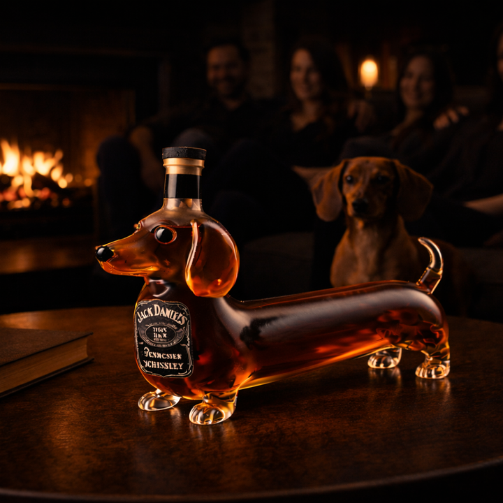 Whisky značky Jack Daniel's - Edícia Dachshund