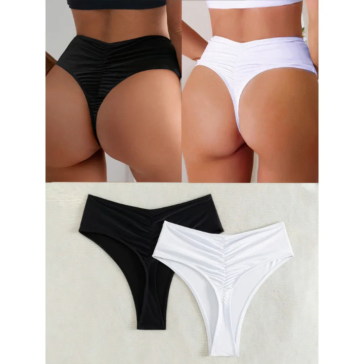 Bikini nohavičky s vysokým pásom