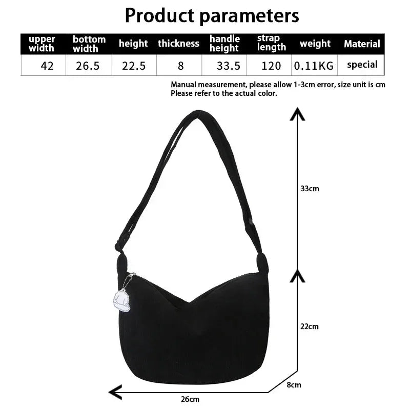 Monika｜Cordura kabelky cez rameno pre ženy