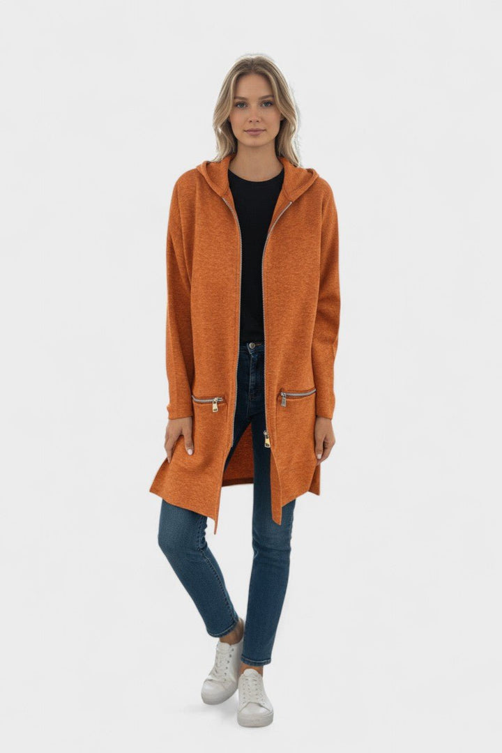 Veslina  | Elegantný kabát na vrstvenie