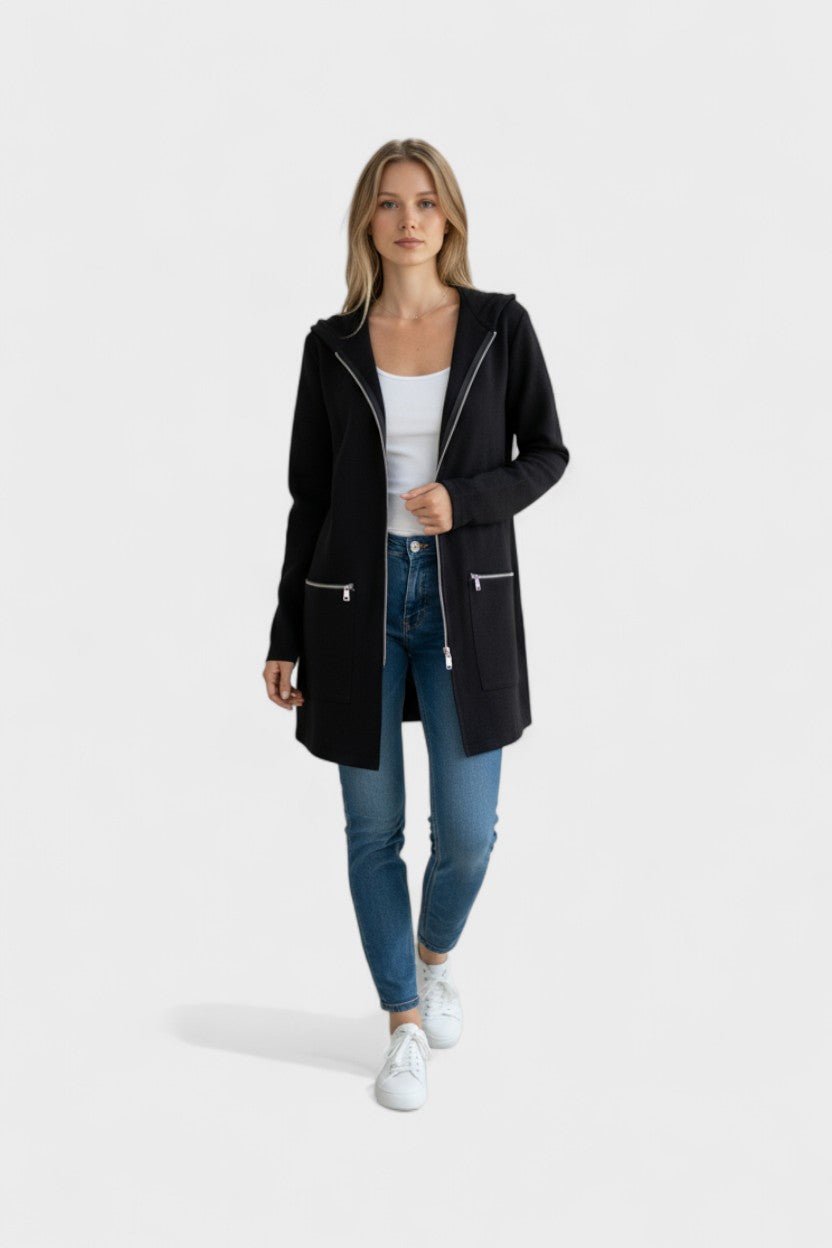Veslina  | Elegantný kabát na vrstvenie