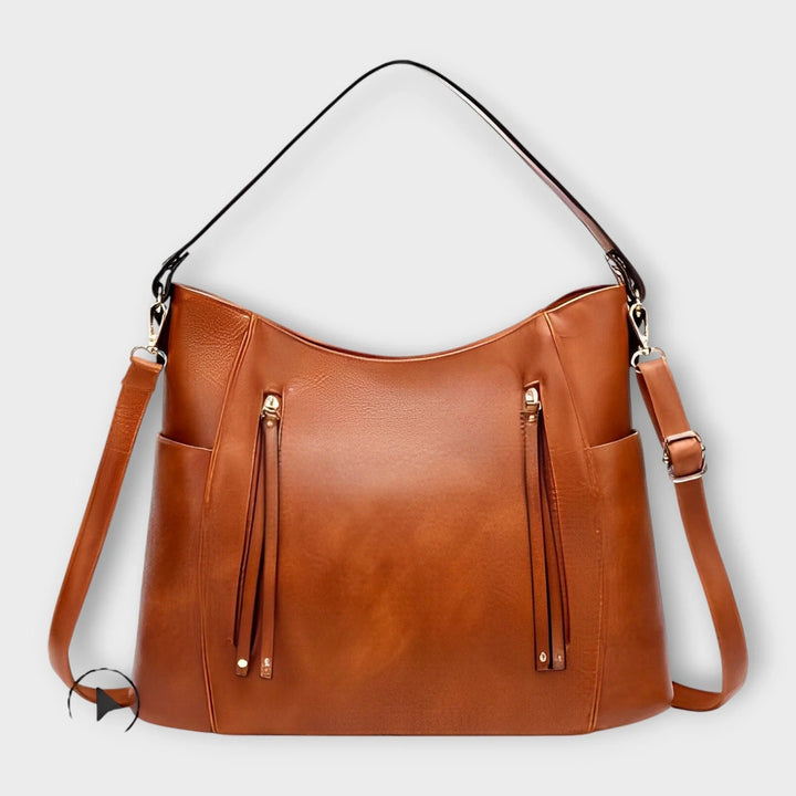 Irena｜Vintage-inšpirovaná elegantná dámska kabelka