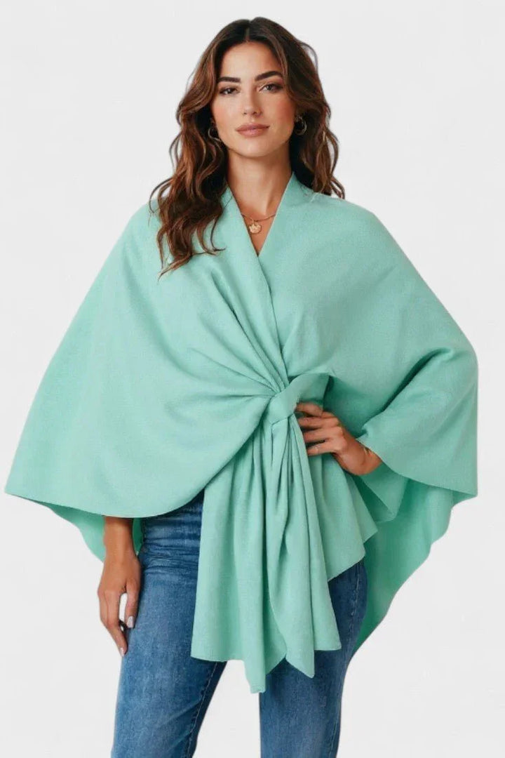 Yvette | Elegantné drapované pončo
