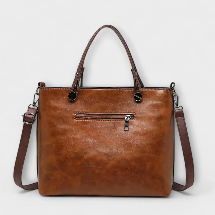 Marta｜ Elegantná kožená taška
