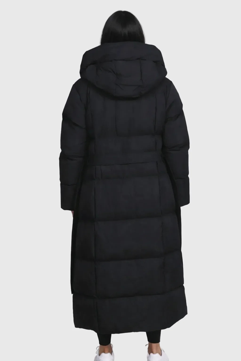Elina - Luxusný Dlhý Puffer Kabát
