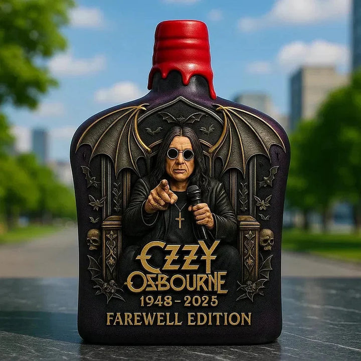 Domáce whisky - Limitovaná edícia s reliéfom Ozzyho Osbournea - 5