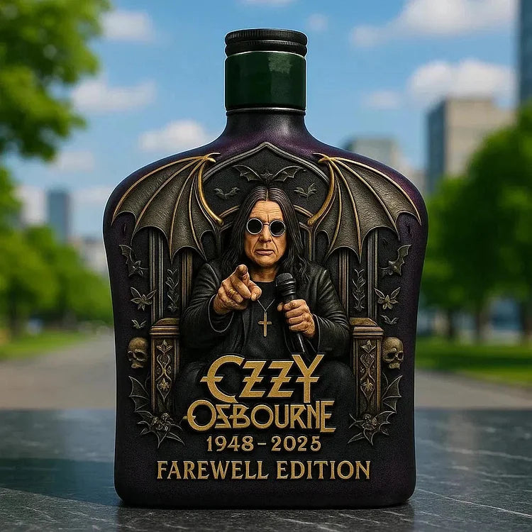 Domáce whisky - Limitovaná edícia s reliéfom Ozzyho Osbournea - 5