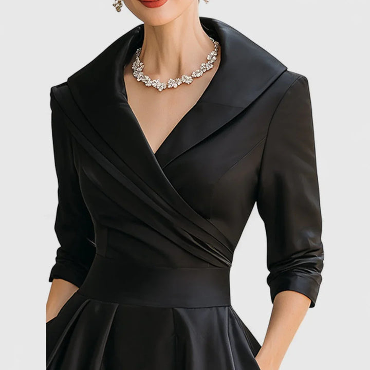 Rosalie | Elegantné midi šaty s jemným leskom