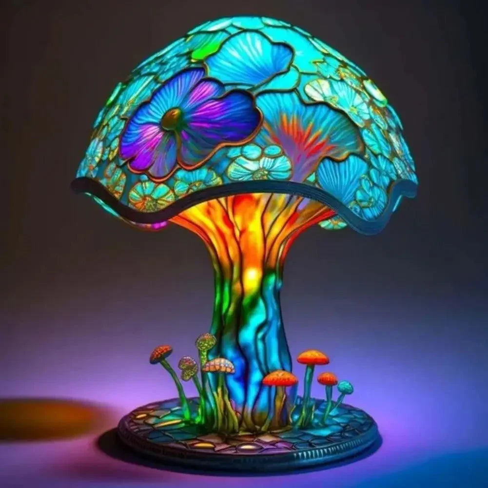 COLORSHROOM | Čarovná dúhová lampa v tvare huby