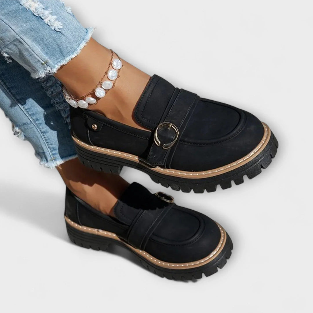 Lora  | Casual Mokasíny s Okrúhlou Špičkou