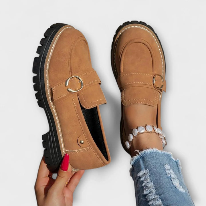 Lora  | Casual Mokasíny s Okrúhlou Špičkou