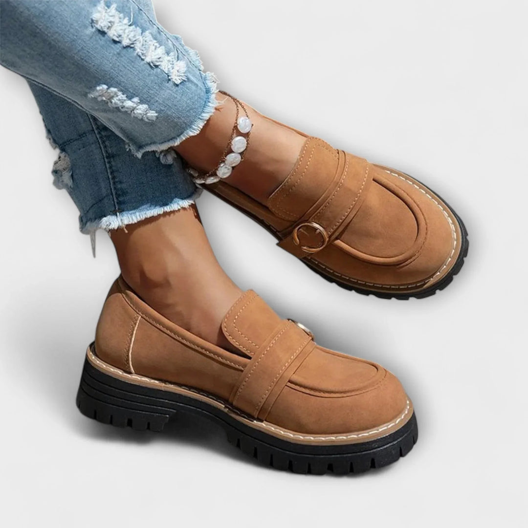 Lora  | Casual Mokasíny s Okrúhlou Špičkou